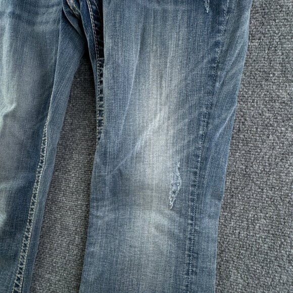 Miss Me Signature Boot Embellished Jeans Size 30x34 JP5853B2 Urban Cotton Blend - Picture 4 of 16